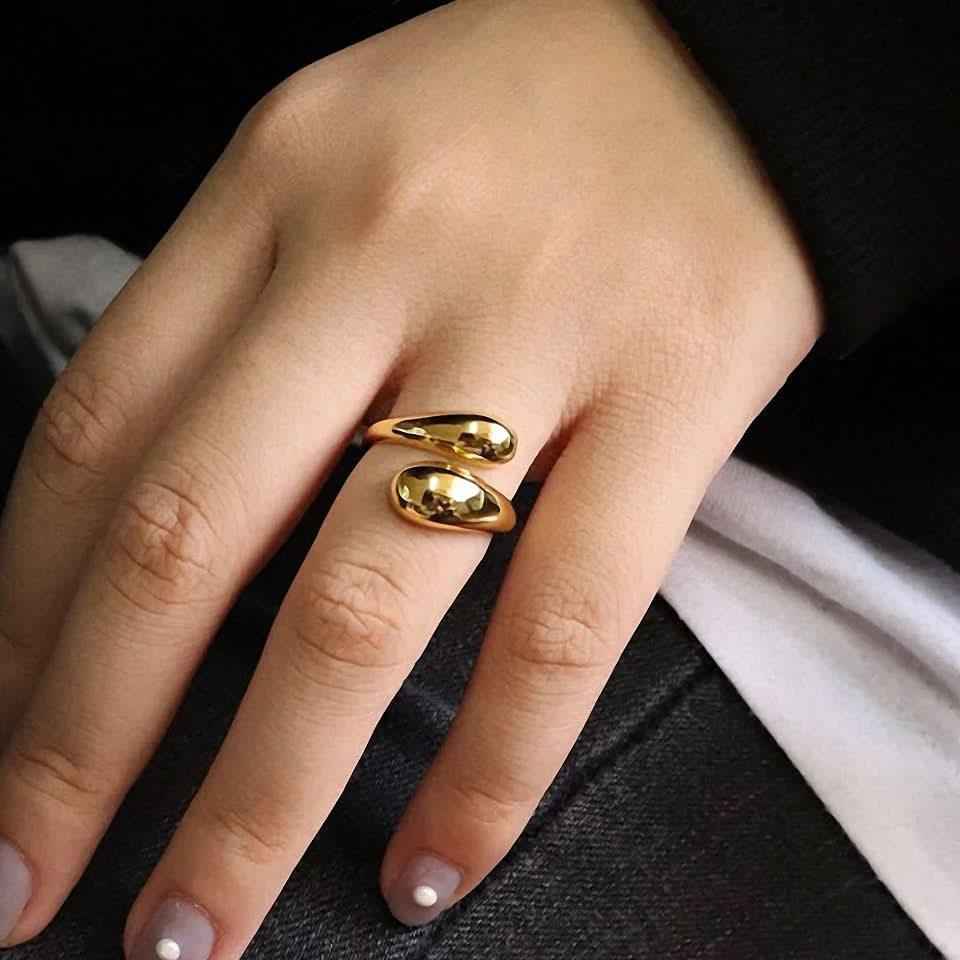 Anello Goccia Oro - Image 3