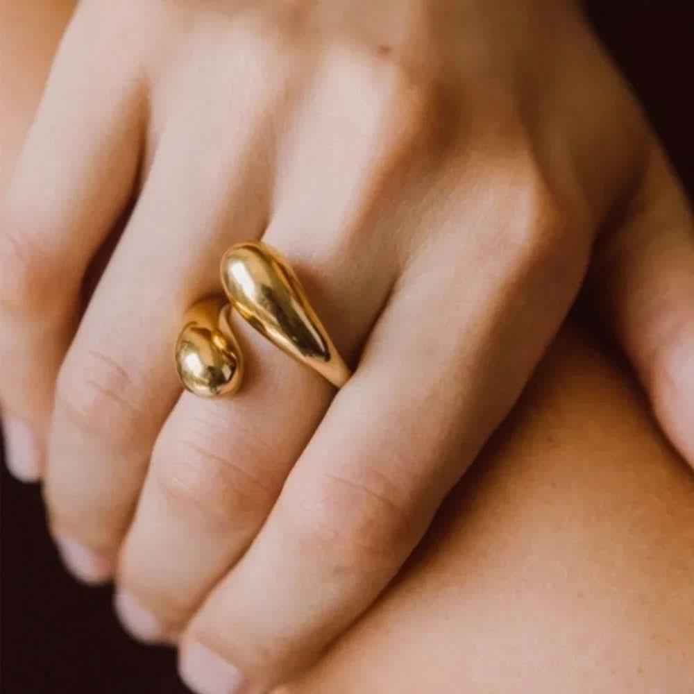 Anello Goccia Oro - Image 4