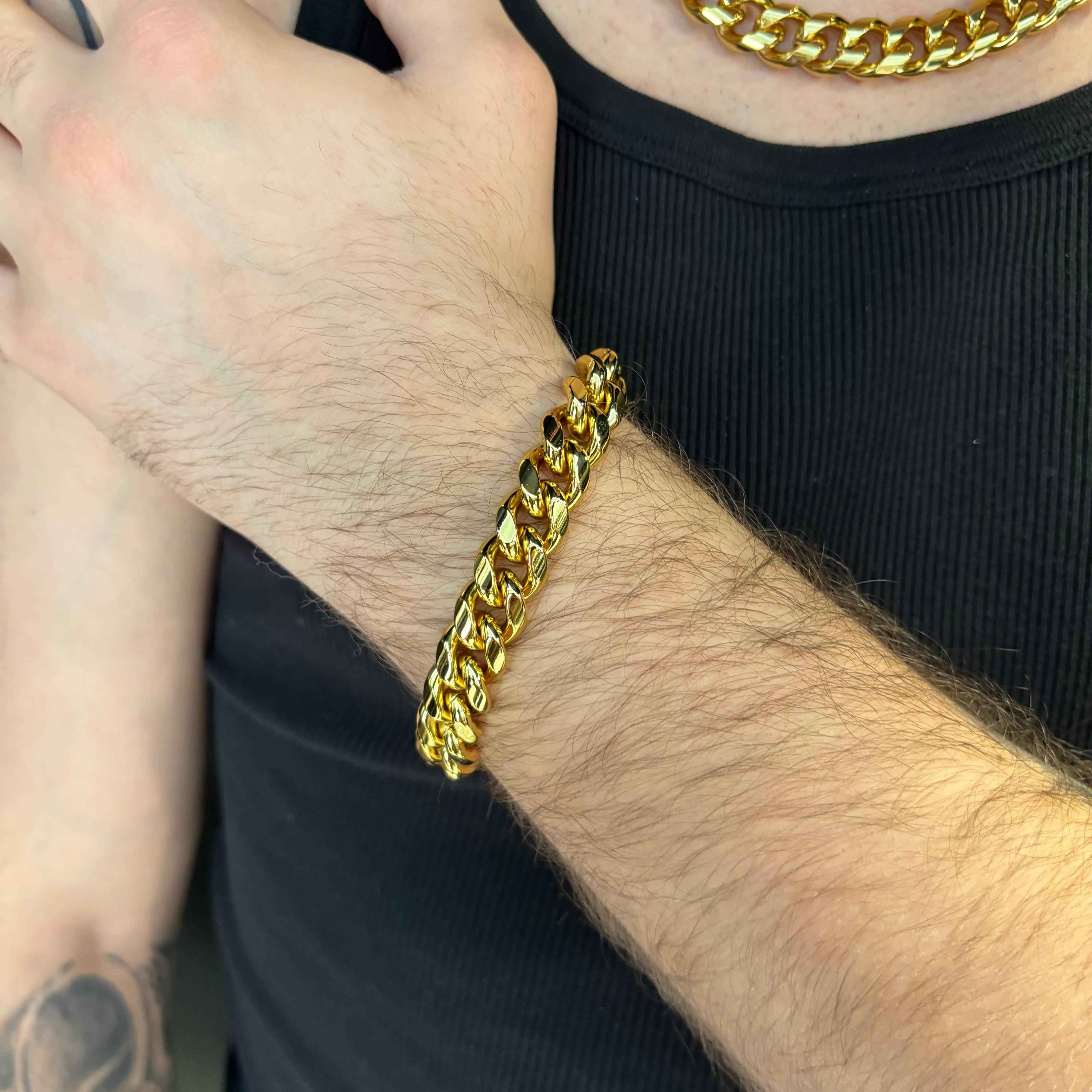 Bracciale Cubano Oro - Image 4