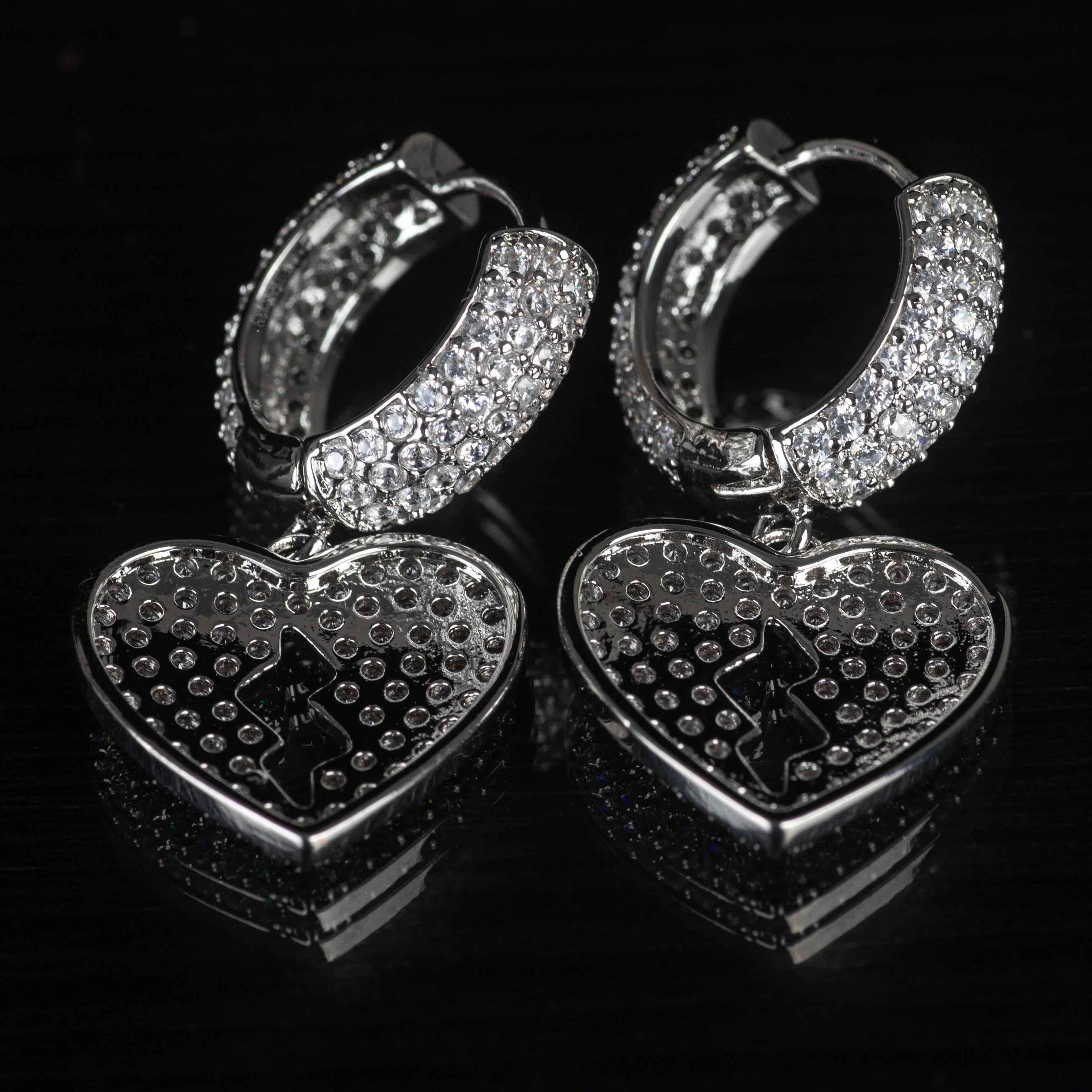 Orecchini Cuore Spezzato Luxury - Image 3