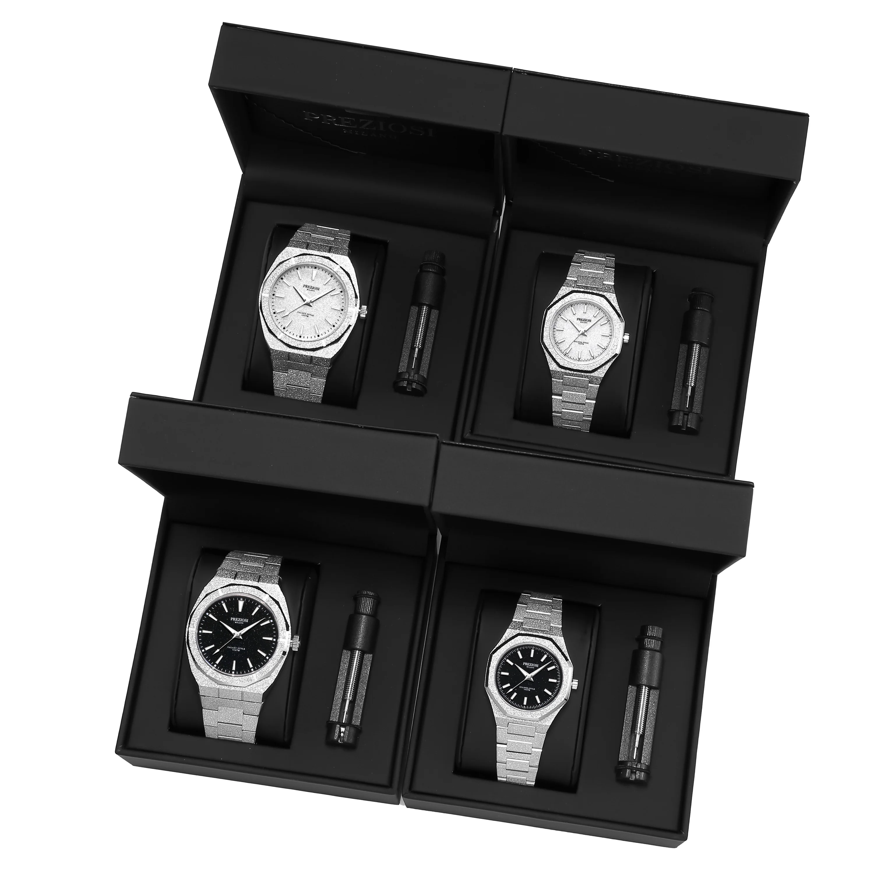 Preziosi Milano Galaxy Full Silver 42mm - Image 13