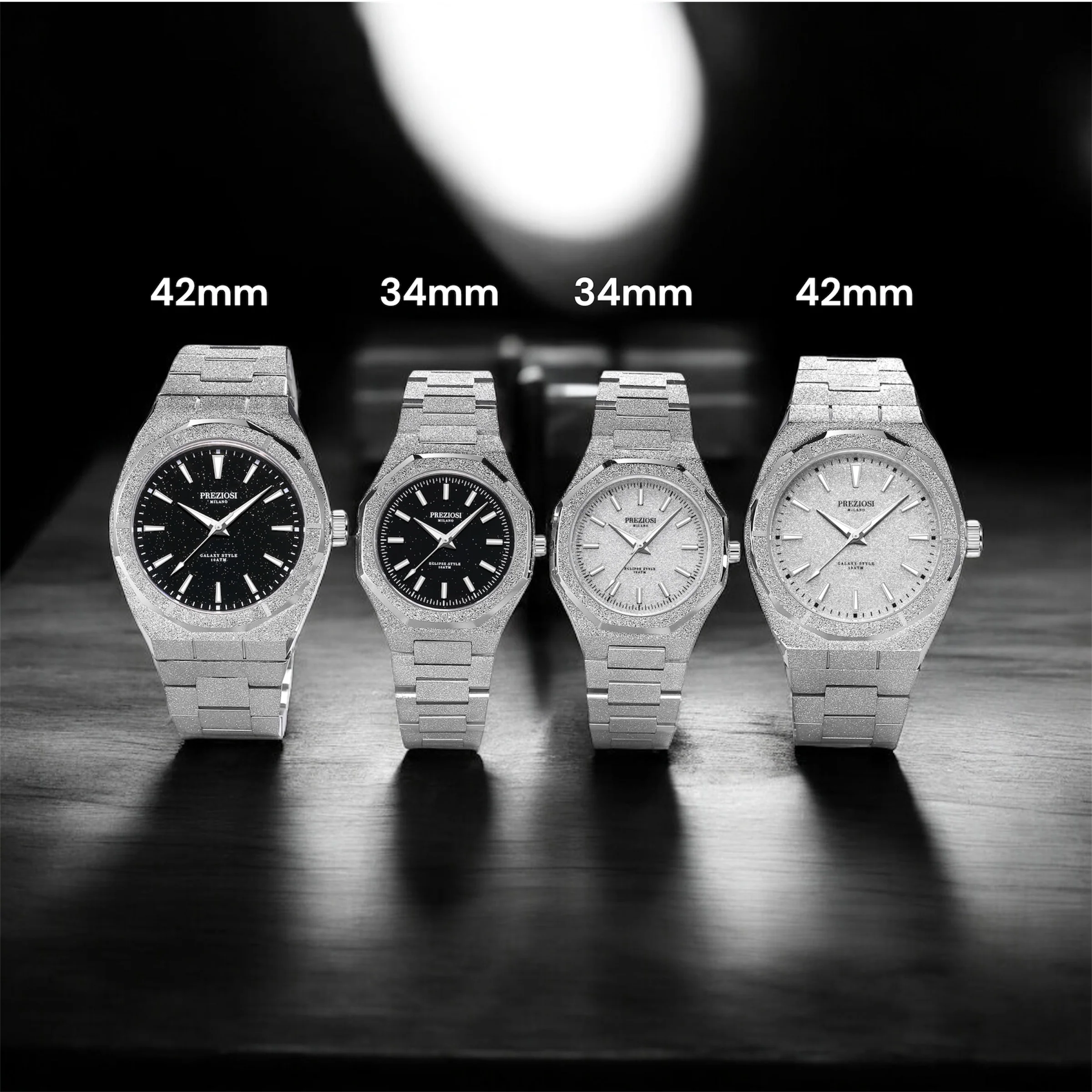 Preziosi Milano Galaxy Full Silver 42mm - Image 14